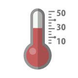 室温・湿度計